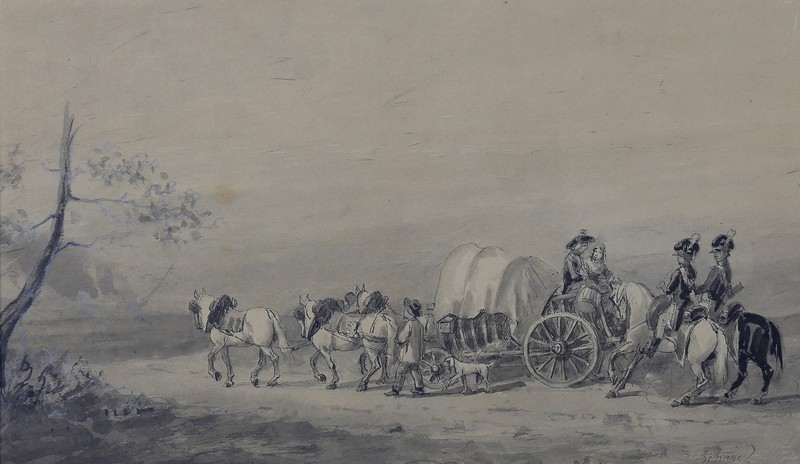 Auguste Sébastien Benard (1810-1873) Horses Paris Carnavalet Museum 19th France gallery