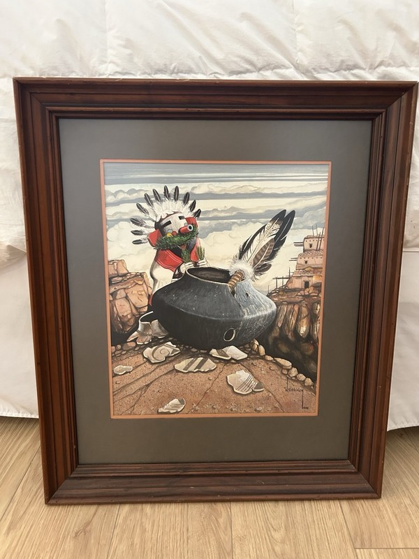 Original R. Redbird Painting