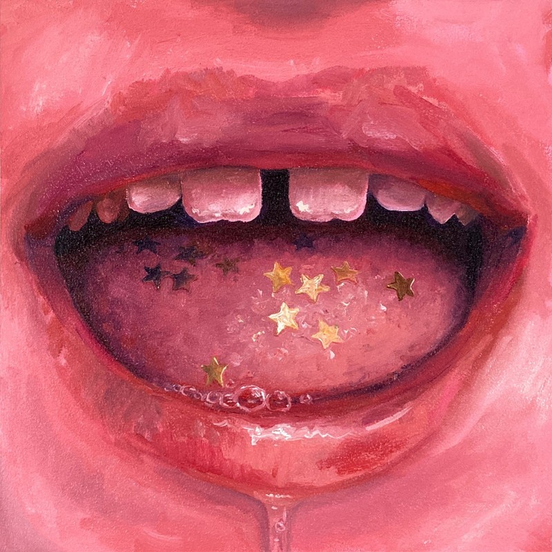 Original Artwork titled «Feed»