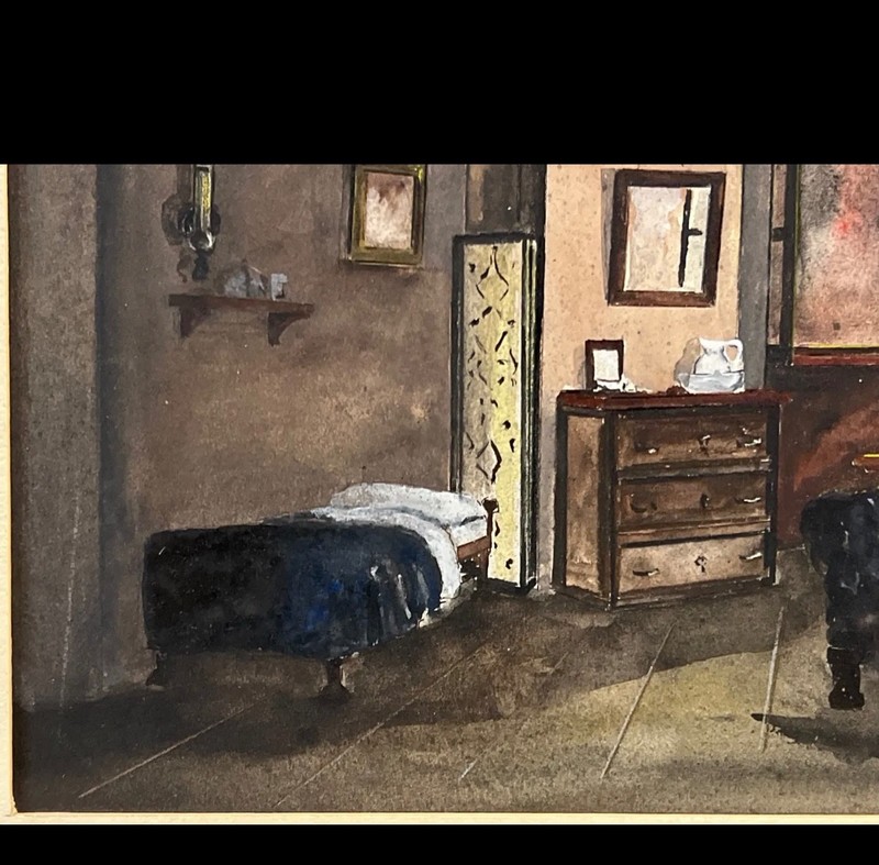 Original Art Set design Interior design aesthetic - Title 3 Sisters gallery