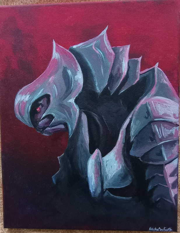 Halo The Arbiter | ORIGINAL Acrylic Painting | 11″ x 14″ Canvas | Thel ‘Vadam
