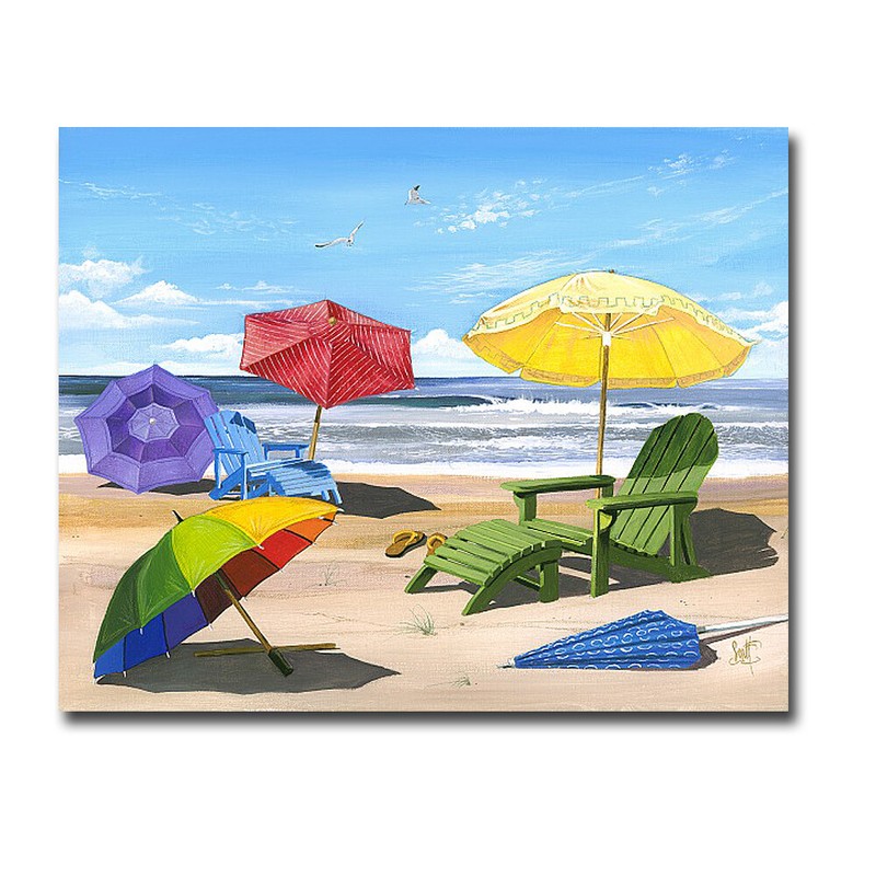 Sun Screen by Scott Westmoreland Gallery-Wrap Canvas Giclee Art (24 in x 30 in)
