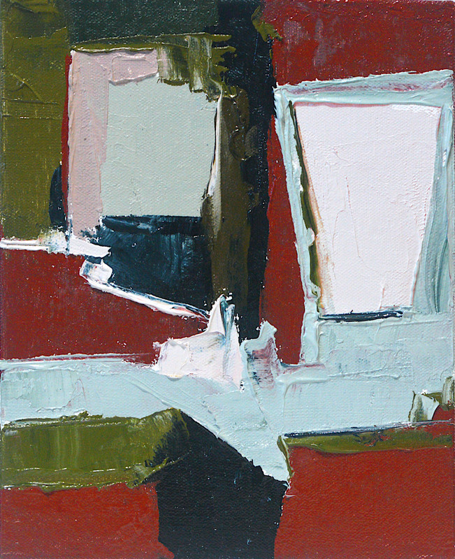 Framed Vertical Oil Painting, Burgundy Olive Wall Decor, One of a Kind Artwork gallery