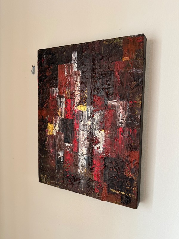 ‘Building Essence’ Original Acrylic Painting by Christopher Weigand 2006