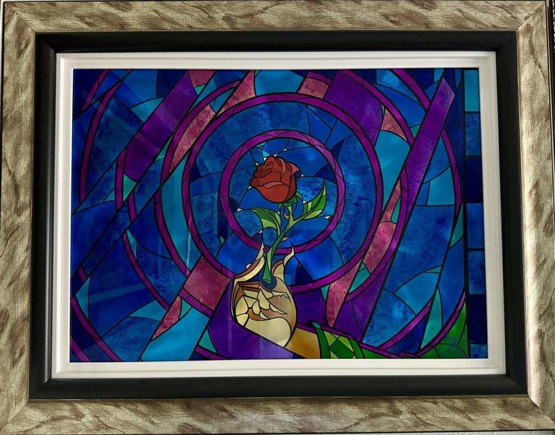 CrisX «Gift of a Rose» 2019 20″ x 28″ image size UNIQUE