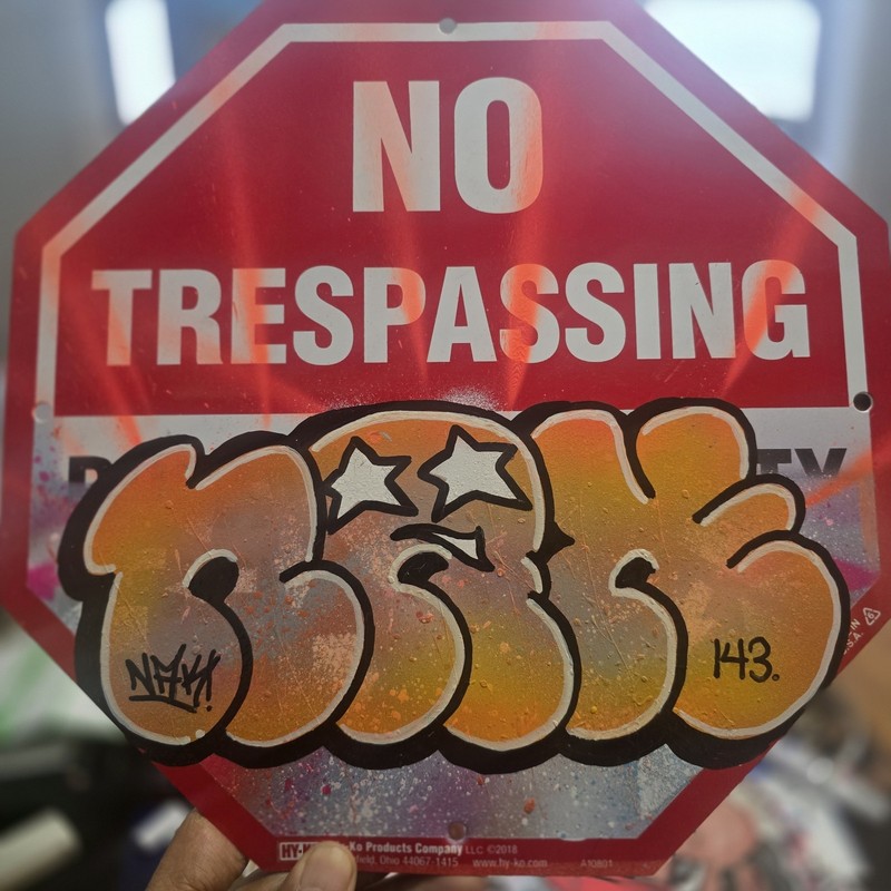 GRAFFITI ART NAK Sign gallery