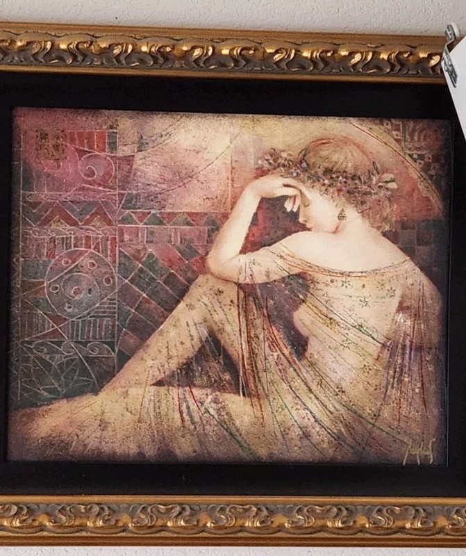 Estate Sale Csaba Markus-Venetian Muse-Artist Embellished & Signed #300/400-COA