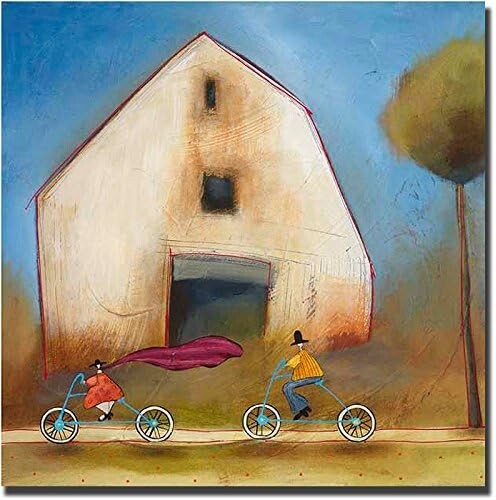 One Fine Day by Stacy Dynan Gallery-Wrapped Canvas Giclee Art (30 in x 30 in)
