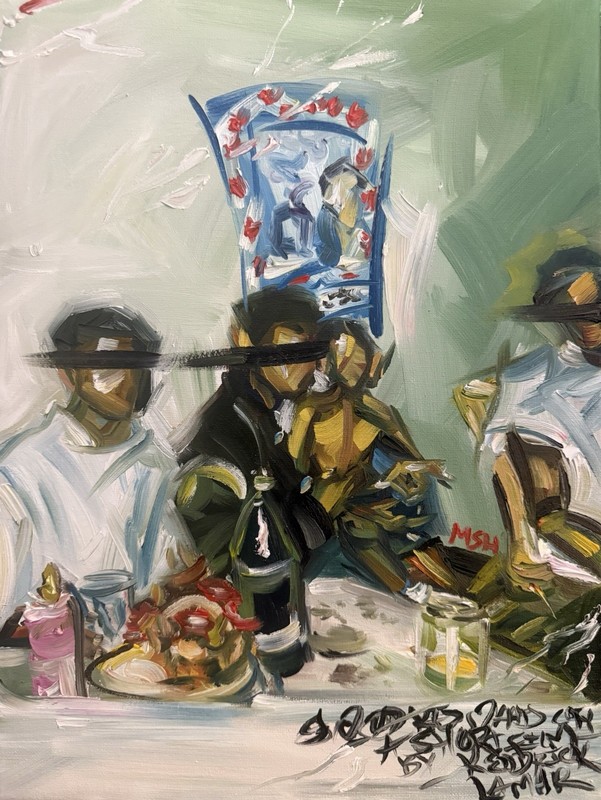 Kendrick Lamar Good Kid, M.A.A.D City Painting