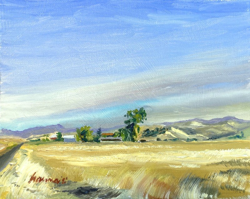 US Dept State Recognized artist: E. Merced foothills out Cunningham Rd gallery