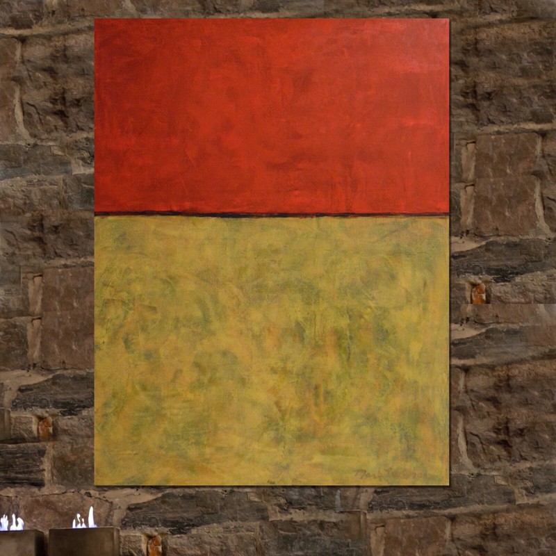 Mark Rothko inspired￼, Painting 81” X 62” Extra Large,Abstract,Modern, Pop XL gallery