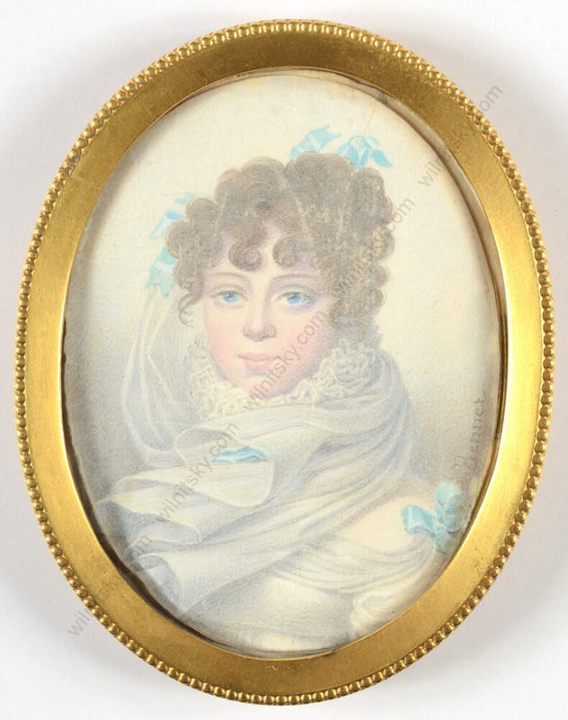 Henri Benner (1776-1836) «Grand Duchess Catherine Pavlovna of Russia» 1810s (m)