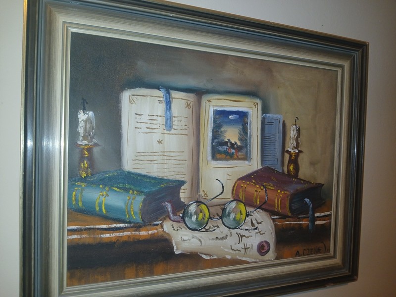 APATFALVI CZENE Janos Hungarian Original oil canvas gallery
