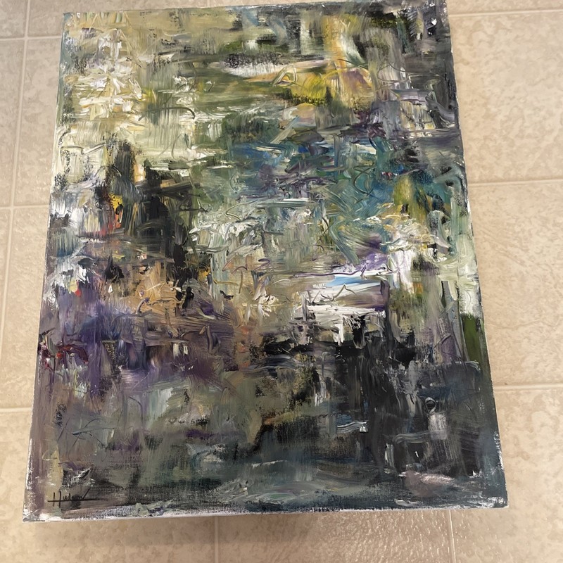 Acrylic Painting Signed 24” X30” EUC gallery
