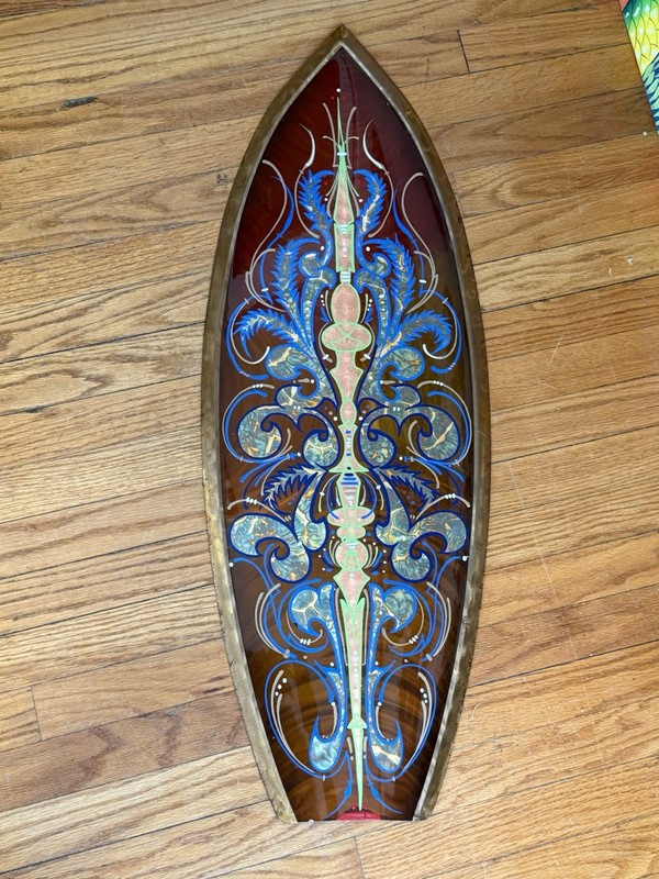 Intricate Hand Painted Pinstripe Artwork Local Art Deerfield Ma Clarks Kustom