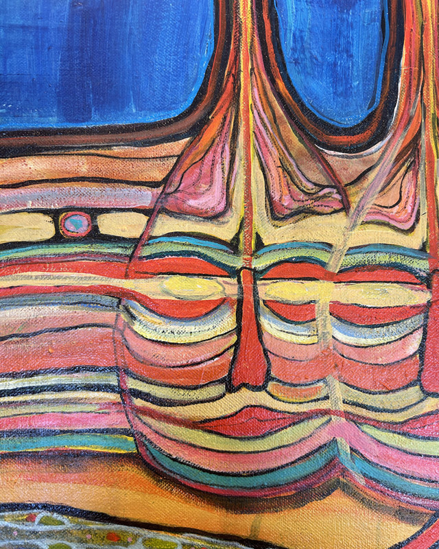 J. Drury Surrealist City on Canvas gallery