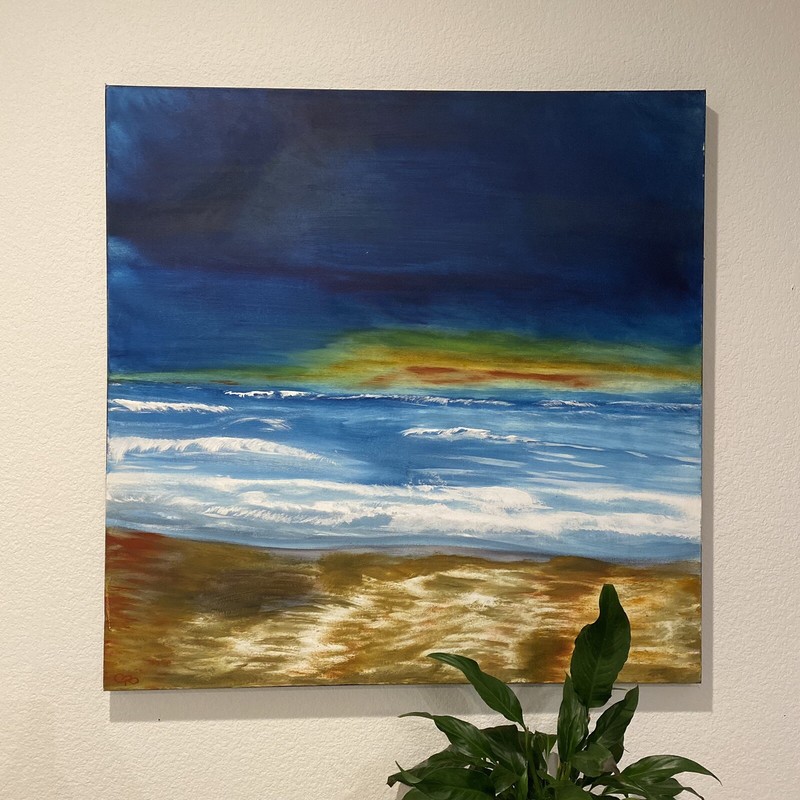 Original Art by CPO on 34” X 34” Canvas