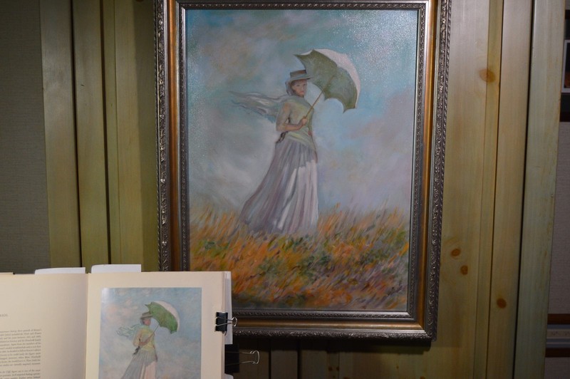 Claude Monet - Hand Painted replica - Custom Oil on Canvas – Signed – Framed gallery