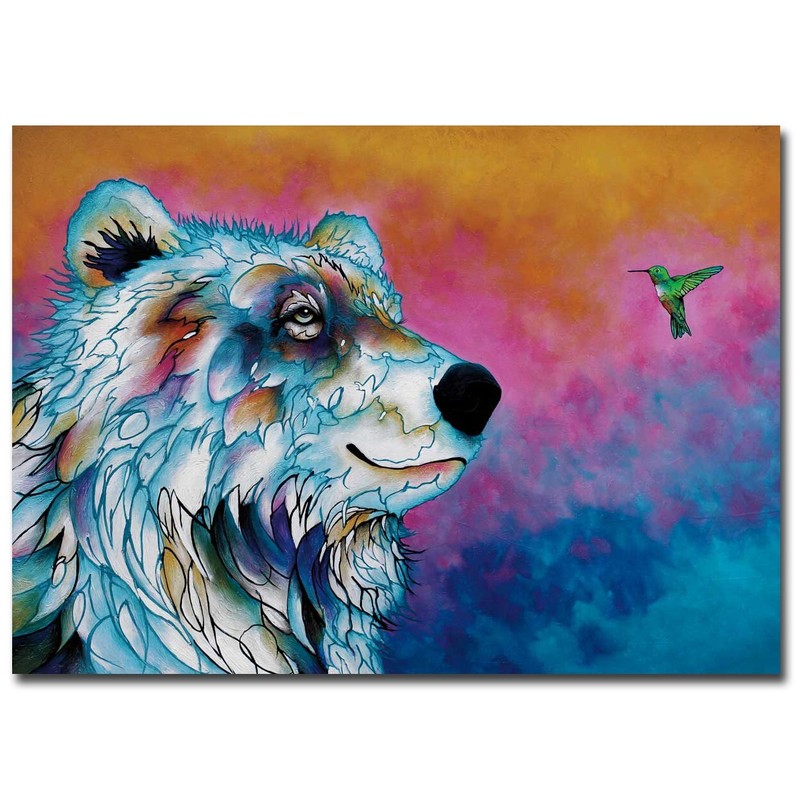 Sunrise Tales by Micqaela Jones Gallery Wrap Canvas Giclee Art (12 in x 18 in)