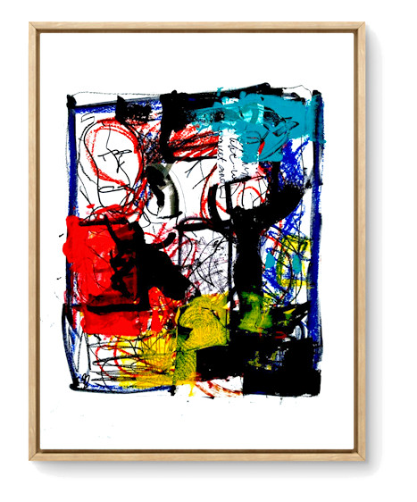 STEVEBARTZ ORIGINAL ART «CREATIVES» 18X24 GALLERY THICK PAPER FINE ART HOME