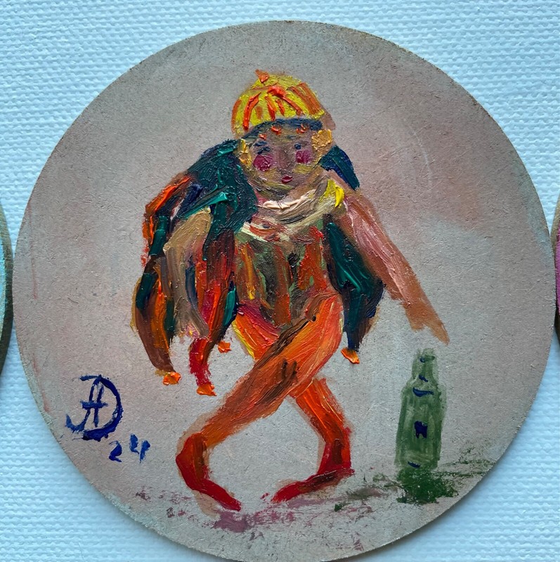 Gift for St Patrick Day GlassCoaster Abstract artwork One-of-a-kind Artwork eBay gallery