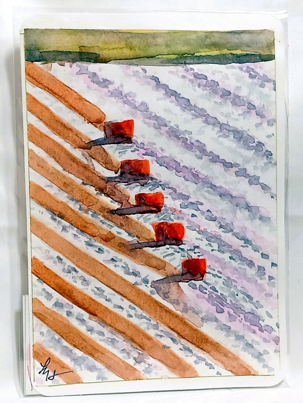 Miniature Fine Art Study • Watercolor on Paper • Signed Original