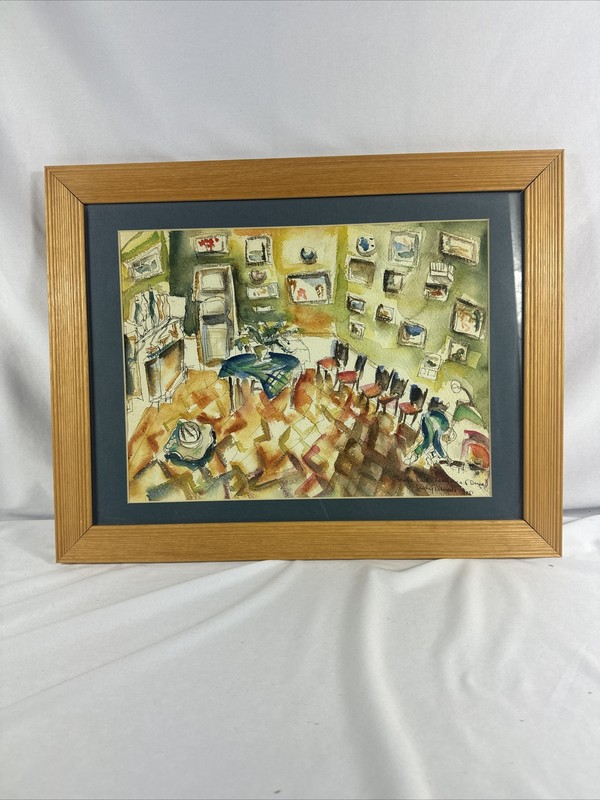 Judy Daniels Watercolor Painting Abstract Impressionism Cubism Surrealism Art