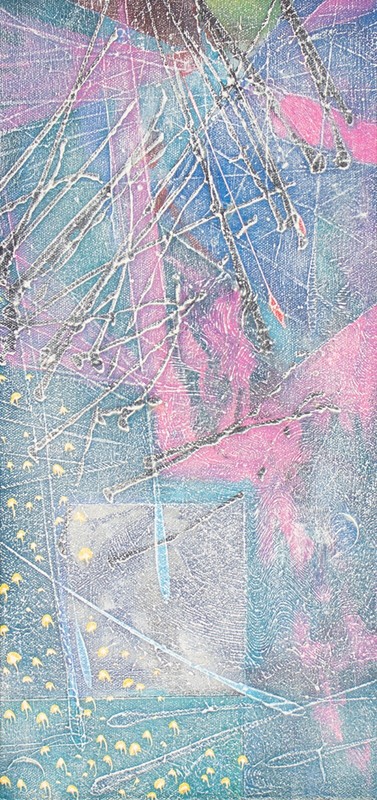 Anthony Lewis Popcheff Abstract Oil on Canvas Painting gallery