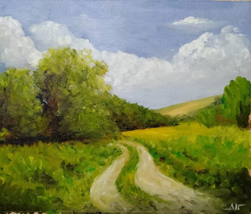 Oil Paintings original 30x25cm