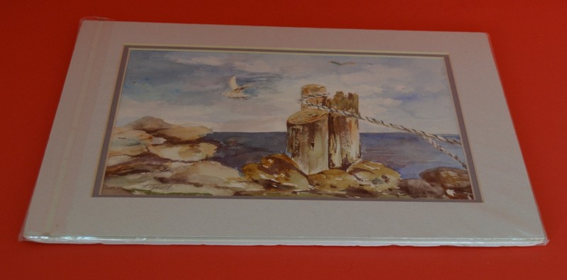 Art-Anna Gelzis "Ocean" Lithograph/Print, Signed-Reproduction gallery