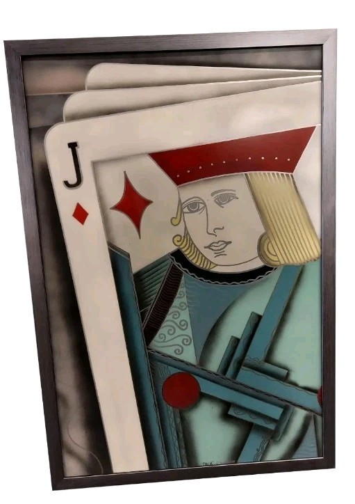 1989 (Robert ) R. Scott Thure southern california artist «Jack » Oil Painting
