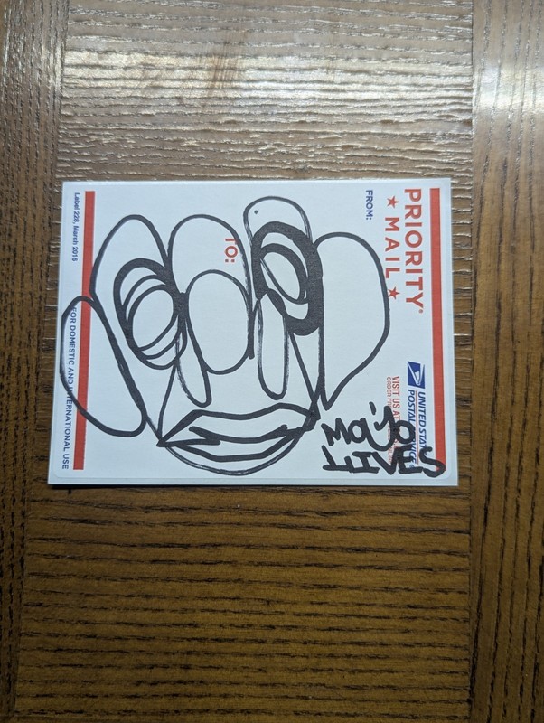 Graffiti Street Art Sticker Hand Made
