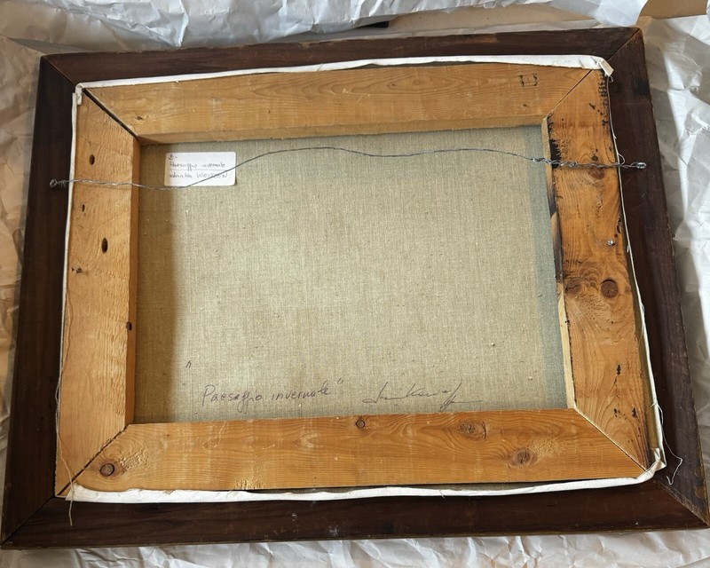 Danka Weitzen Original Signed Painting. Stretched Canvas On Solid Wood Frame gallery