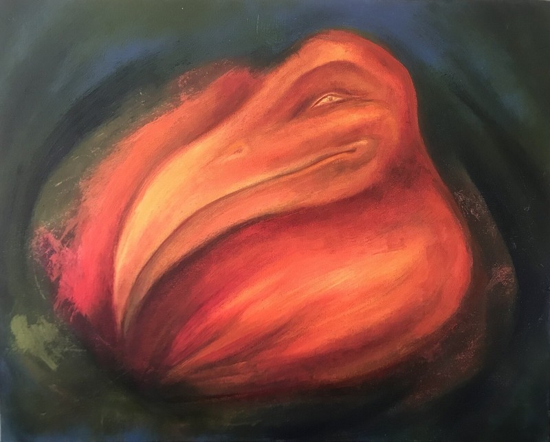 acrylic painting on canvas by original artist