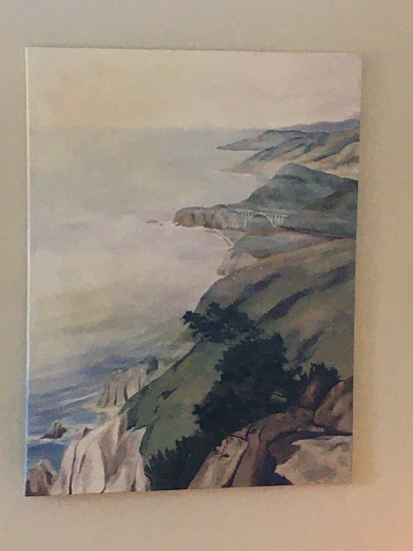 Big Sur painting