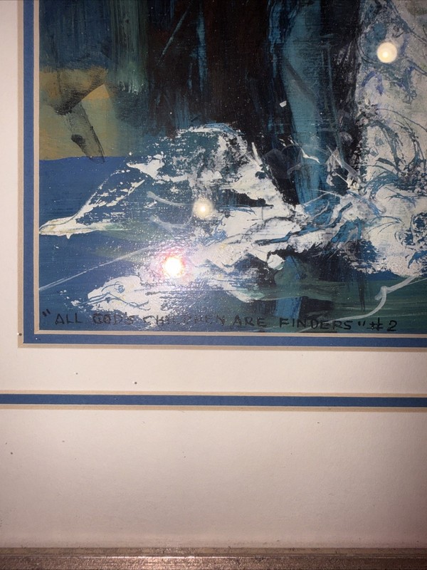 Miriam Sowers Original Mixed Media Painting "All God's Children Are Finders" #2 gallery