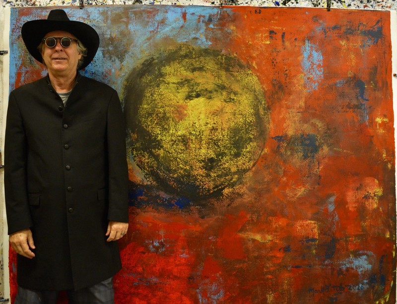 Mark Little Original Giant Canvas Painting 81”X62” (6 Foot 9 inch) Abstract gallery