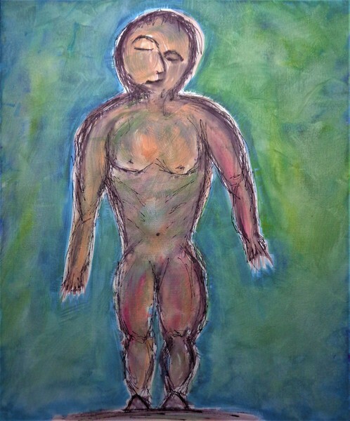 «I Have Something to Say» | Original Surrealist Figurative | Matt Zedler $3,500