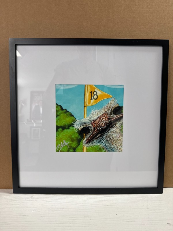 D. Arthur Wilson - Birdie (mini) - Open Edition Giclee on Paper - Framed gallery