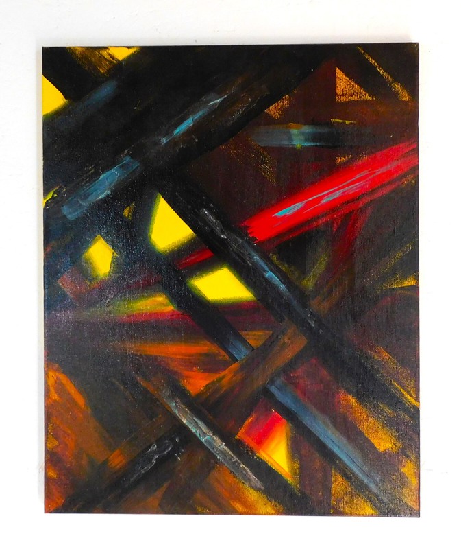 Original Abstract Painting Contemporary Art By Rain Crow gallery