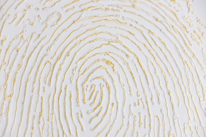 Paintings on canvas Fingerprint Original Signed by author Inna Parkhomenko gallery