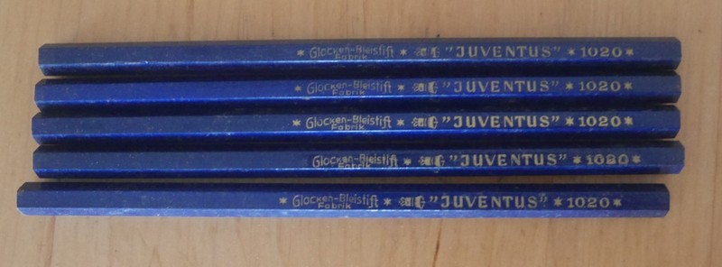 Five New Glocken Pencils Colored Pencils Juventus 1020 In Original Packaging! gallery