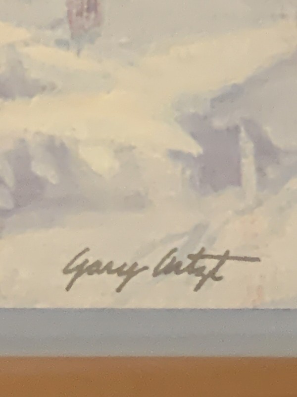 Southwestern Art Painting "American Tracker" 15"H x 25"L Gary Artzt gallery