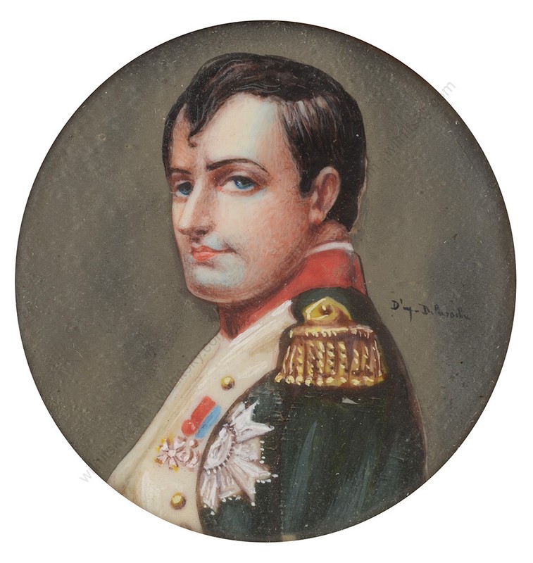 "Napoleon Bonaparte", miniature, ca.1900 gallery