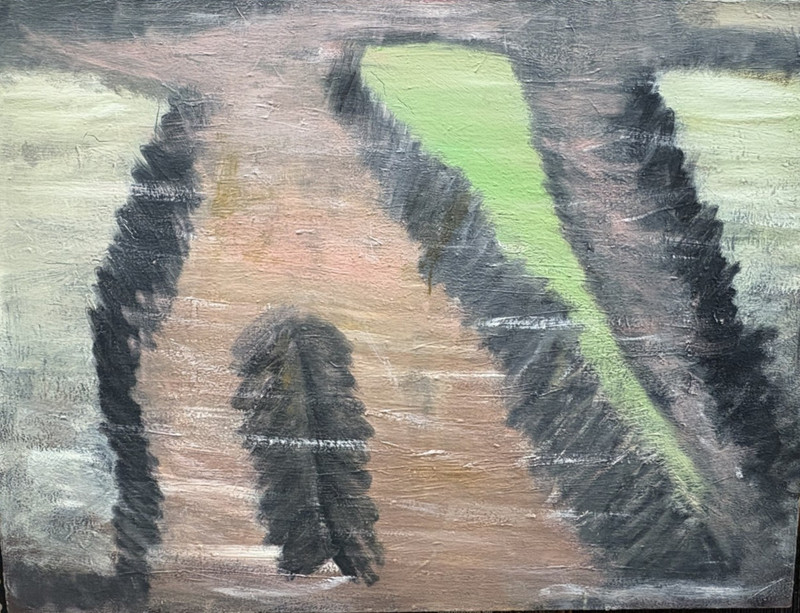 Franco The Creator Mbilizi Original Painting 30x 40 Acrylic on Canvas Untitled34