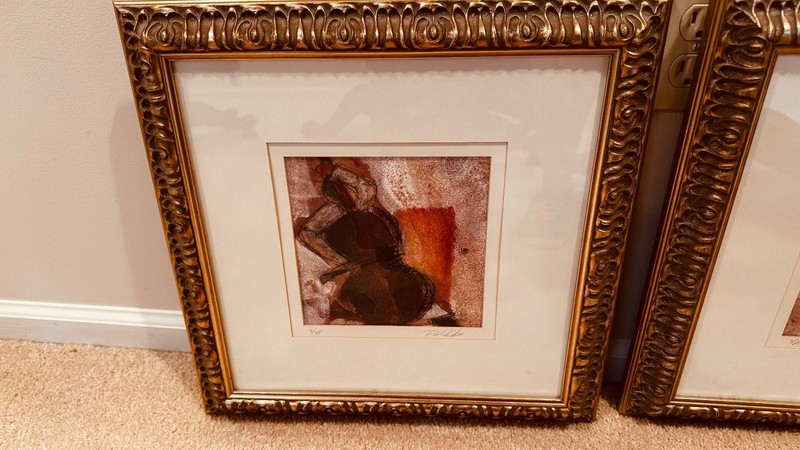 3 Original Paintings, "Three Musicians" by Radcliffe; Signed and numbered 3/25 gallery
