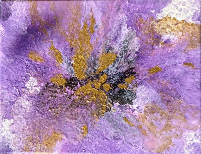 original abstract acrylic painting on canvas