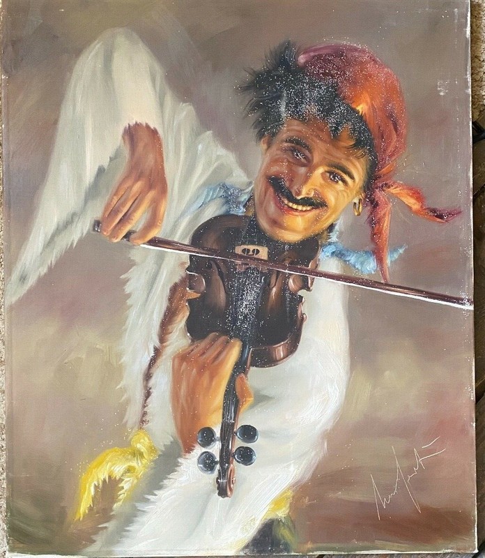 ::PORTRT VIOLINIST VIOLINIST CONCERT ANTIQUE TO FIX UP °DANCE MUSIC HUNGARY