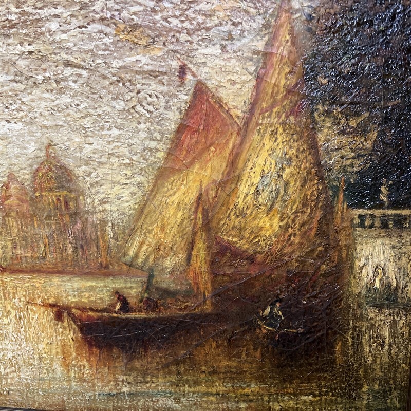 George Henry Bogert A.N.A oil painting A VENITIAN SUNSET gallery