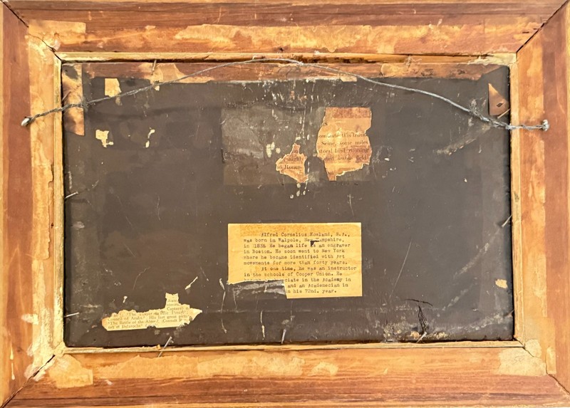 Original Alfred Cornelius Howland Painting, Master Artist. Born 1838. gallery